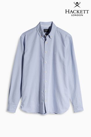 Blue Hackett Oxford Shirt